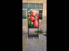 ৫৫ ইঞ্চি এলসিডি আউটডোর ডিজিটাল টোটেম, সুপার স্লিম পুরুত্ব ৯৮ মিমি, প্রাকৃতিক কুলিং সিস্টেম