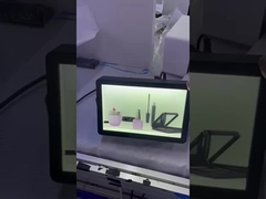 কাস্টম আকৃতির স্বচ্ছ এলসিডি ডিসপ্লে কুলার 4000 1 বিপরীত অনুপাত HDMI ভিজিএ ইউএসবি ইন্টারফেস 120W